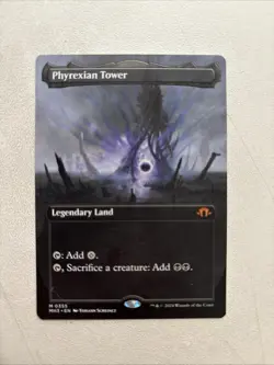 Phyrexian Tower (Borderless) #355 (NM) Modern Horizons 3 MH3 Magic MTG - Image 1