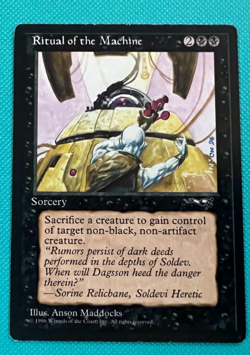 Ritual of the Machine - Alliances - MTG - Magic the Gathering - LP/MP - Image 1