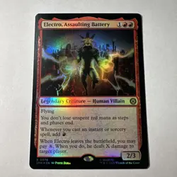 Electro, Assaulting Battery Marvel's Spider-Man Foil - Image 1
