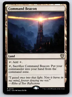 Command Beacon 279 Commander: Outlaws of Thunder Junction MTG NM - Image 1