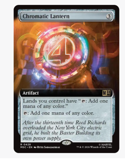 Chromatic Lantern - Extended Art Commander: Marvel Super Heroes - Image 1