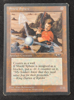 MTG: Shield Sphere!! ALLINANCES!!! MP!!! Magic the Gathering!! - Image 1