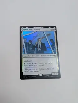 MTG - Agent Phil Coulson (Foil) - Marvel Super Heroes NM/M Condition - Image 1
