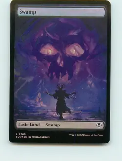 Swamp L269 (FOIL) - MTG - Secrets of Strixhaven (SOS) - Image 1