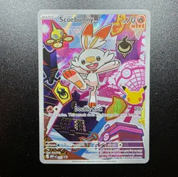 Scorbunny 053 Pokemon First Partner Illustration Collection Series 2 Promo NM - Image 1