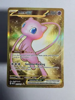 Mew ex 205/165 Gold Hyper Rare Pokemon 151 Scarlet & Violet Holo NM - Image 1