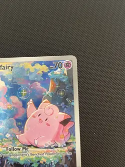 Pokemon TCG Clefairy Illustration Rare 094/88 Perfect Order C - Image 3