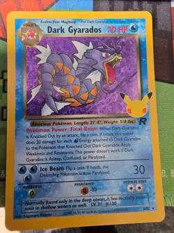Pokemon Dark Gyarados 8/82 Celebrations - Image 1