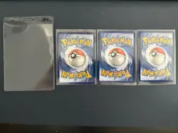 3 Card Set - Pokemon Black Bolt & White Flare Poster Collection - Holo Promos NM - Image 2