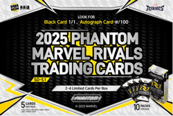 2025 KAKAWOW PHANTOM Marvel Rivals Trading Cards Sealed New Factory Case-10Boxes - Image 2