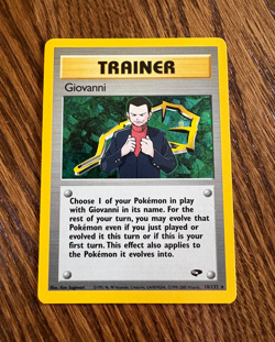 Pokemon Giovanni Gym Challenge Holo Rare 18/132 - Image 1