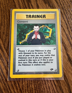 Pokemon Giovanni Gym Challenge Holo Rare 18/132 - Image 3