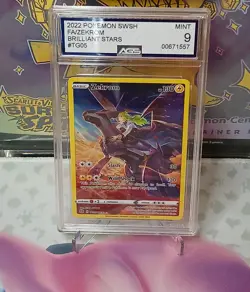 Pokemon TCG Zekrom TG05/TG30 Brilliant Stars AGS 9 MINT - Image 1