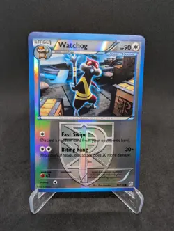 Watchog (Team Plasma) (112) Plasma Storm Uncommon,Reverse Holo Pokemon LP - Image 1