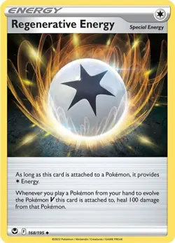 4x Pokemon TCG Regenerative Energy 168/195 - Silver Tempest SIT Special Playset - Image 3