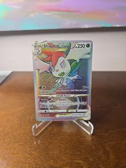 Pokemon Brilliant Stars Shaymin VStar 173/172 Secret Rare Rainbow Holo - Image 1