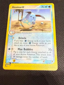 Azumarill 30/100 Uncommon Sandstorm Pokemon Moderately Played - Image 1