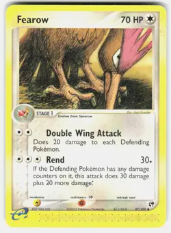 Fearow 37/100 Uncommon Sandstorm Pokemon Lightly Played - Image 1