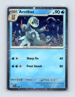 Arctibax (Cosmos Holo) 064 Holo Promo Scarlet & Violet Promo Pokemon LP - Image 1