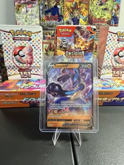 Lucario V 027/073 Holo Champion's Path Pokemon 2020 EN NM - Image 1