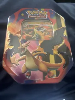 Pokemon TCG: Mega Charizard Y EX Tin - Brand New Sealed - Image 1
