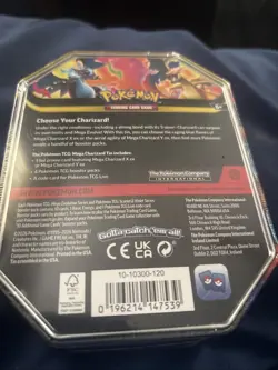 Pokemon TCG: Mega Charizard Y EX Tin - Brand New Sealed - Image 2