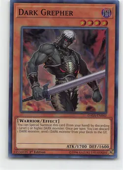 Dark Grepher Super Rare Dark Saviors DASA-EN042 NM - Image 1