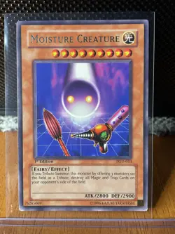 Yugioh TCG Moisture Creature PGD-013 Rare 1st Edition - LP - Image 1