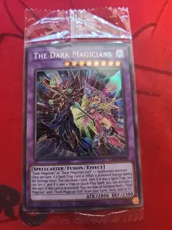 Yu-Gi-Oh! TCG Seal Promo the Dark Magician LDS3-EN090 Limited Ed. NM - Image 1