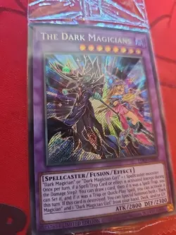 Yu-Gi-Oh! TCG Seal Promo the Dark Magician LDS3-EN090 Limited Ed. NM - Image 3