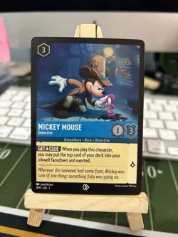 2022-Current Disney Lorcana - Promos Mickey Mouse Detective #8/P1 - Image 1