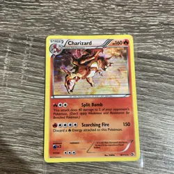 Charizard 19/113 Holo Rare Legendary Treasures Pokemon Card - Image 1