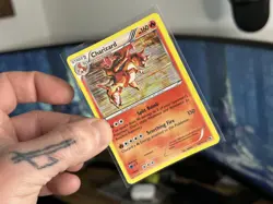 Pokemon Card Charizard LP Legendary Treasures Holo Rare 19/113 - Image 1