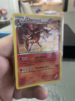 Charizard 19/113 Holo Rare Legendary Treasures Pokemon Card - Image 2