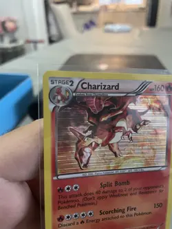 Charizard 19/113 Holo Rare Legendary Treasures Pokemon Card - Image 4
