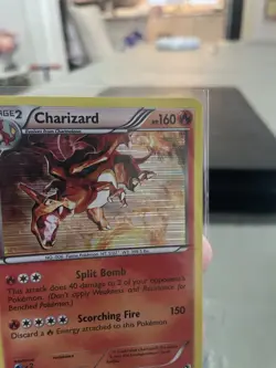 Charizard 19/113 Holo Rare Legendary Treasures Pokemon Card - Image 5