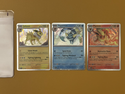 Prismatic Evolutions Poster Collections 3 Promo Cards Jolteon Flareon Vaporon - Image 1