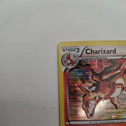 Pokemon TCG Charizard 19/113 Legendary Treasures Holo Rare Cosmos w SWIRL: MP/HP - Image 3