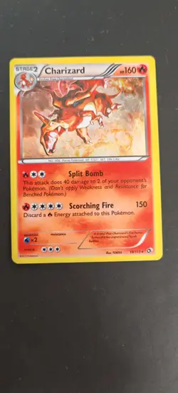 Pokemon TCG Charizard Legendary Treasures 19/113 Holo Holo Rare Near Mint - Image 2