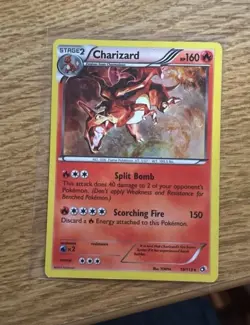 Pokemon Charizard Legendary Treasures 19/113 Holo Rare Stage 2 160 HP - Image 1