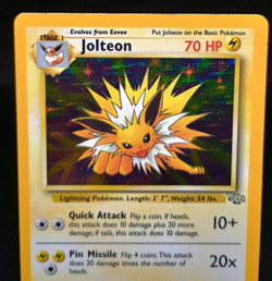 Pokemon TCG - Jolteon 4/64 HOLO Jungle Set - LP/MP - Image 2