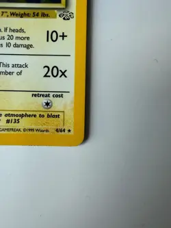 Pokemon TCG Jolteon 4/64 Jungle Holo Card - Image 4