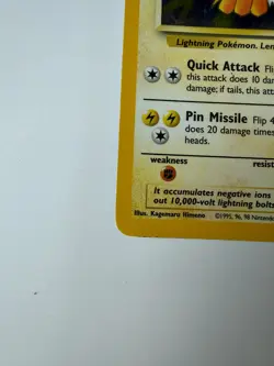 Pokemon TCG Jolteon 4/64 Jungle Holo Card - Image 5