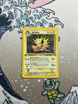 Pokemon TCG WOTC - Jolteon 4/64 Holo - Jungle 1st Edition - NM - Image 1