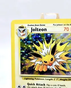 Jolteon 4/64 - Holo Rare - Jungle WOTC - Unlimited - LP - Pokemon TCG - Image 2