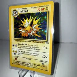 Pokemon Jolteon TCG Jungle Holo Card 4/64 Unlimited Rare, Near Mint/Lp Condition - Image 3