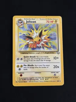 Jolteon 4/64 Jungle Holo (Black Marks See Pics) Pokemon TCG - HP - Image 1