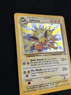 Jolteon 4/64 Jungle Holo (Black Marks See Pics) Pokemon TCG - HP - Image 2