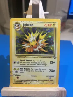 Pokemon Jolteon Holo Rare TCG Card 4/64 Jungle HP - Image 2