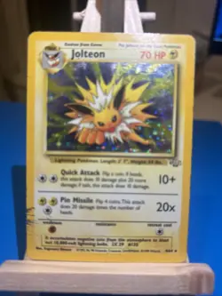 Pokemon Jolteon Holo Rare TCG Card 4/64 Jungle HP - Image 3